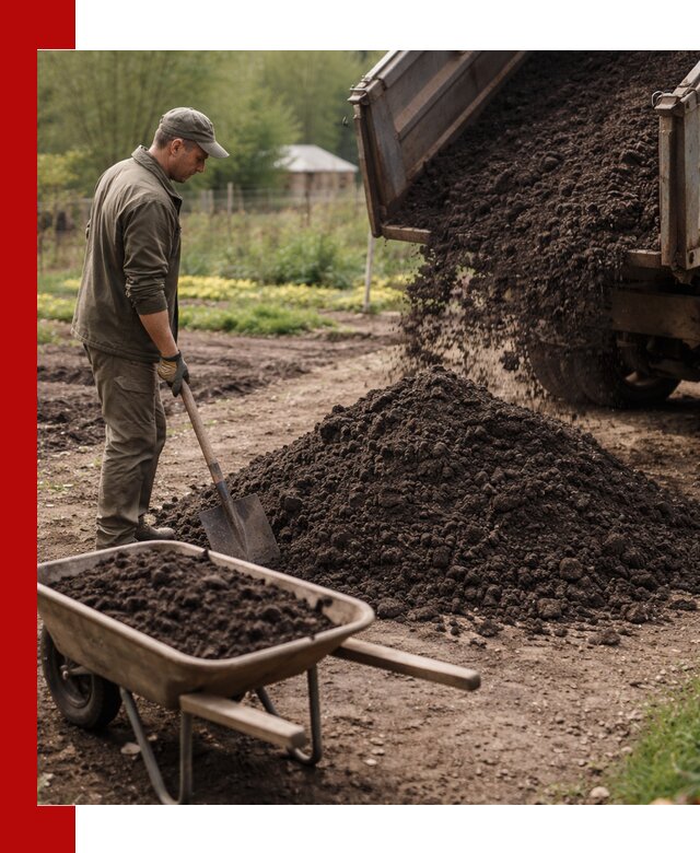 Доставка качественной земли для огорода в Городце