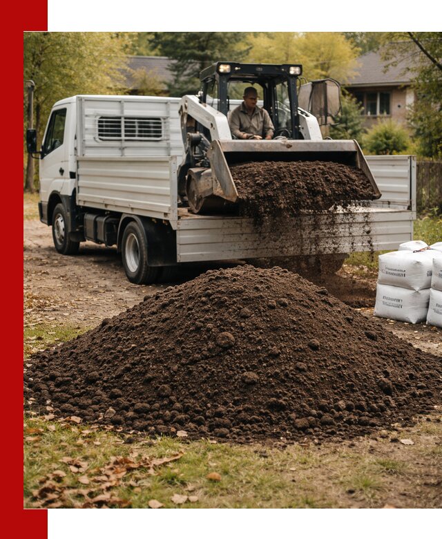 Доставка садовой земли в больших объёмах в Городце