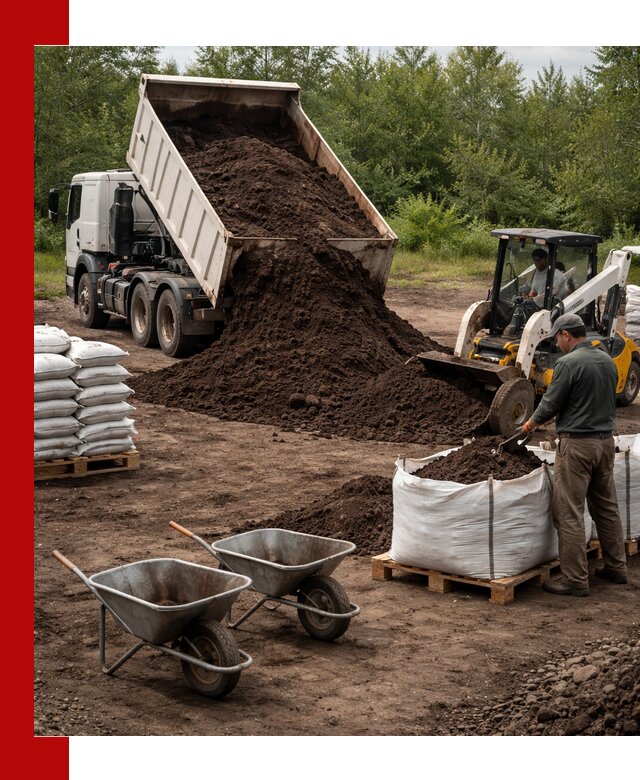 Доставка и продажа торфогрунта в Городце оптом и в розницу