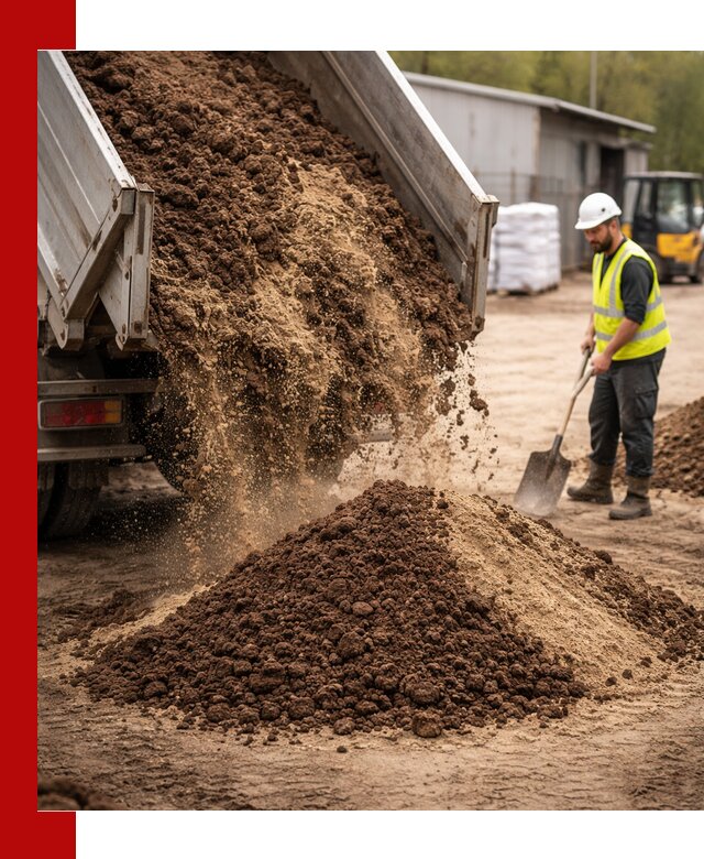 Доставка торфо-песчаной смеси в Городце для строительства и озеленения