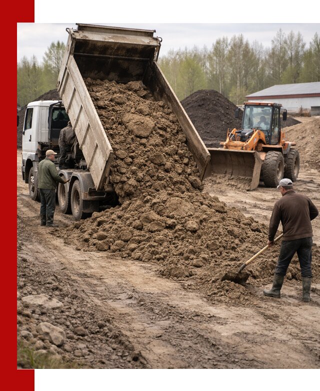 Доставка глин и суглинков в Городце оптом и вкрай