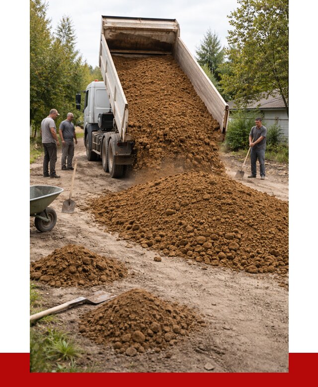 Купить суглинок с доставкой в Городце от 2531 р. за куб | ПРОНЕРУДГрд