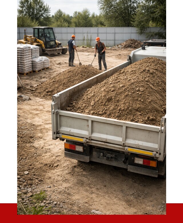 Супесь с доставкой в Городце от 2480 р. за куб | ПРОНЕРУДГрд