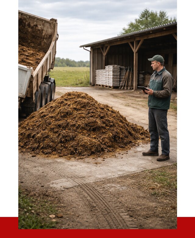 Купить навоз с доставкой в Городце от 1215 р. за куб | ПРОНЕРУДГрд