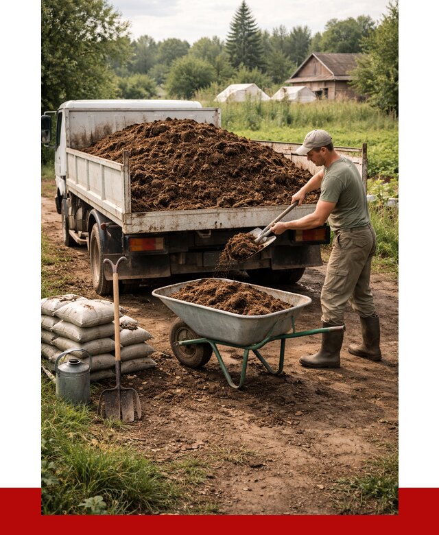 Купить коровий навоз с доставкой в Городце от 1822 р. | ПРОНЕРУДГрд