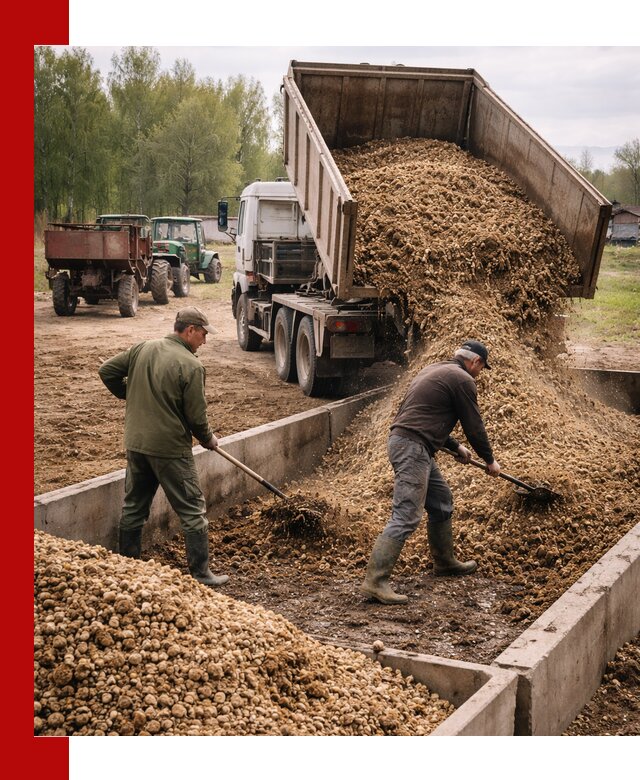 Куриный помет с доставкой в Городце оптом и в розницу