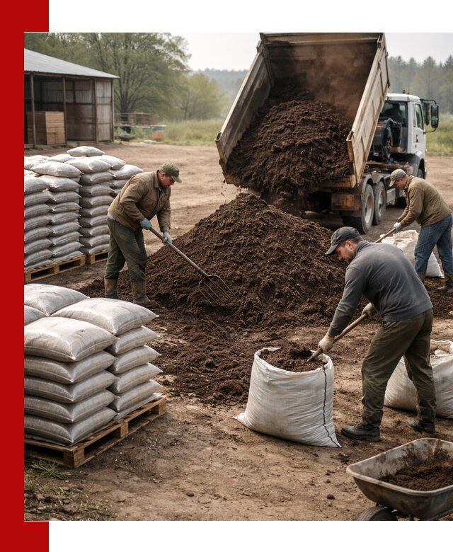 Доставка компоста оптом и в розницу в Городце