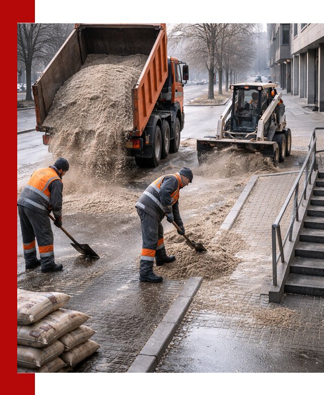 Поставка противогололедных материалов в Городце