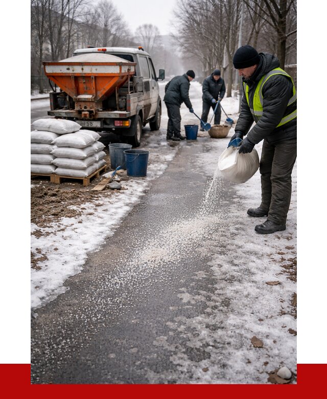 Реагент против гололеда в Городце с доставкой от 4555 р. | ПРОНЕРУДГрд