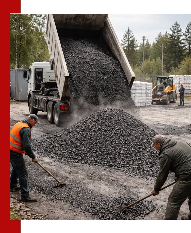 Доставка и продажа асфальтного гранулята в Городце