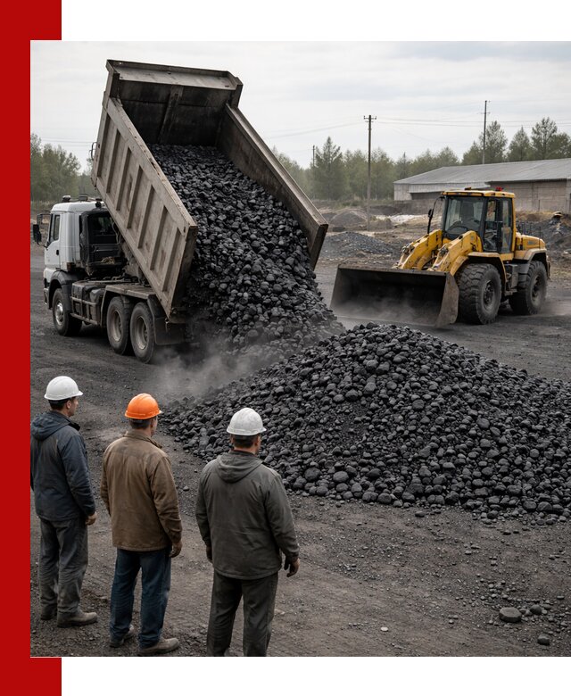 Доставка угля антрацита в Городце с самосвалами и погрузкой