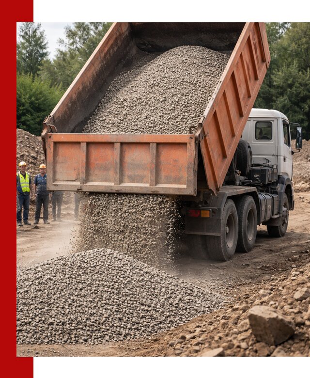 Доставка сыпучих материалов самосвалом в Городце быстро и надежно