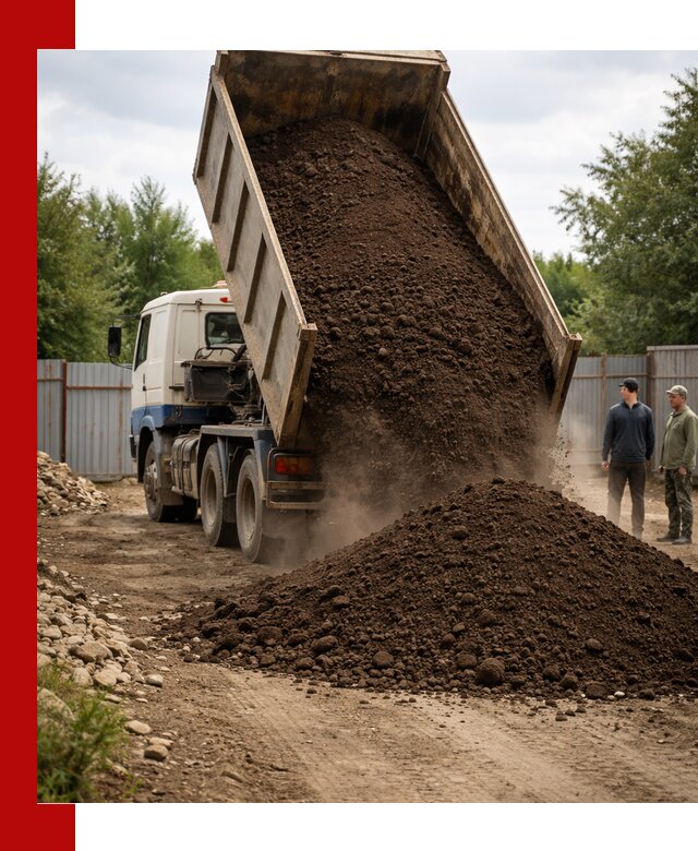 Доставка самосвалом 10 кубов в Городце быстро и надёжно