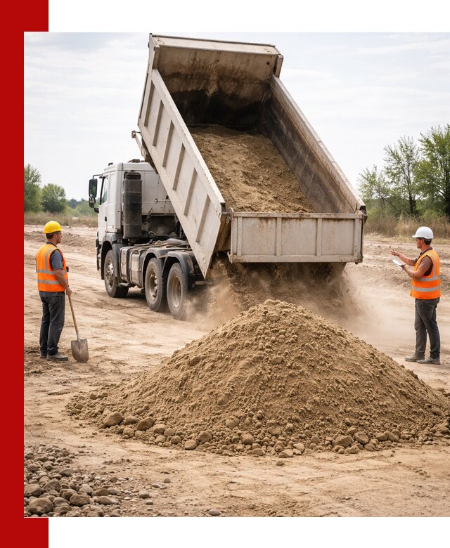 Доставка самосвалом 15 кубов в Городце за город и по городу