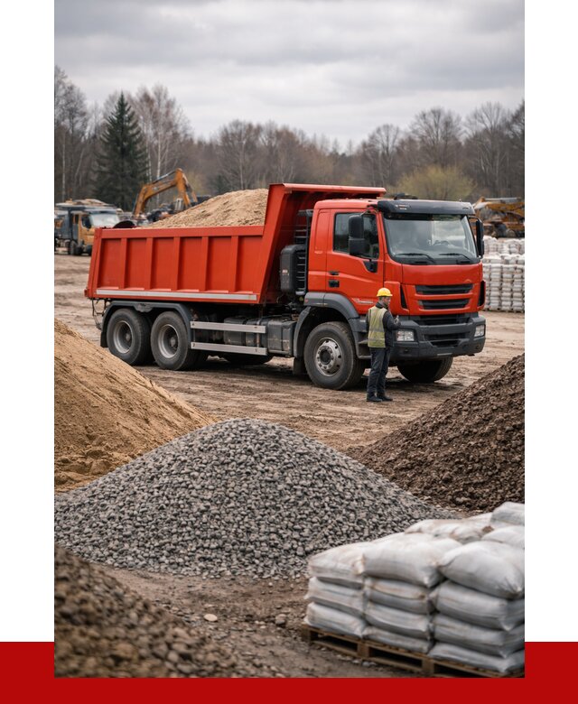 Доставка самосвалом 25 кубов в Городце от 7592 р. | ПРОНЕРУДГрд