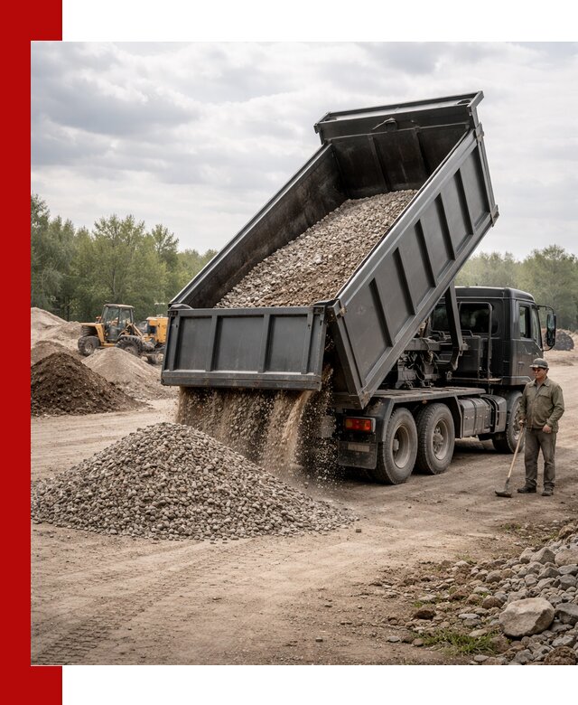 Доставка самосвалом 30 м3 по выгодным ценам в Городце