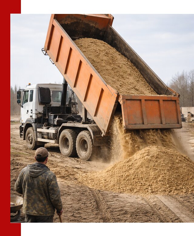 Аренда самосвала 20 тонн для перевозки грузов в Городце