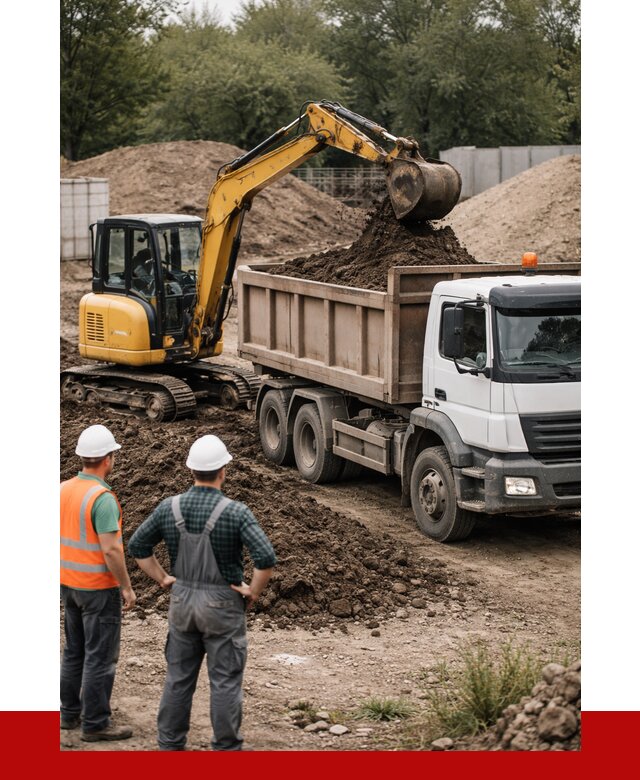 Вывоз грунта в Городце от 4555 р. самосвалом | ПРОНЕРУДГрд