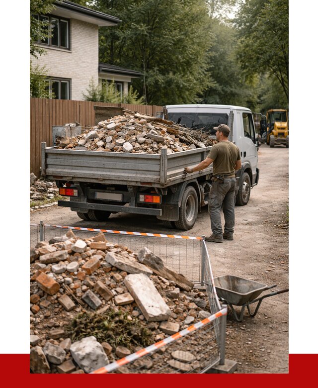 Вывоз строительного мусора с погрузкой в Городце от 7592 р | ПРОНЕРУДГрд