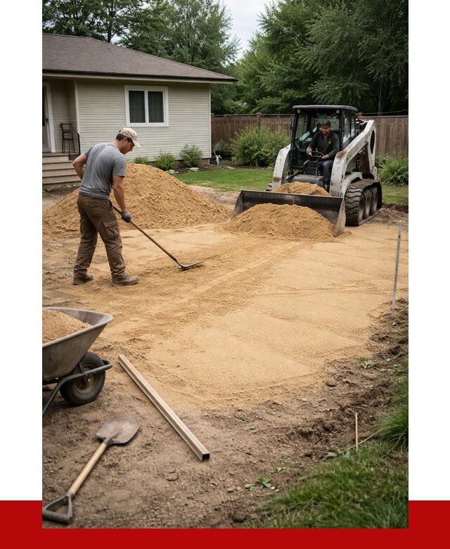 Отсыпка участка песком в Городце, от 2531 р., ПРОНЕРУДГрд