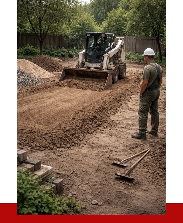 Выравнивание участка под ключ в Городце от 3543 р. | ПРОНЕРУДГрд